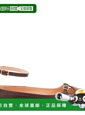 1h可退 潮奢 Chloe 蔻依 女士 深紫色皮质平底鞋 CH25W14VUN56D