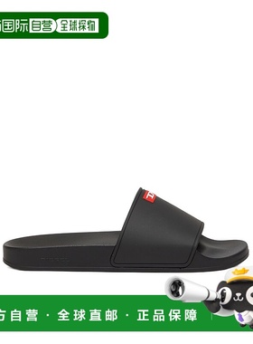 DIESEL 男士拖鞋 Y03712P8453T8013 SS2026 黑色 Sa-Swim 凉拖