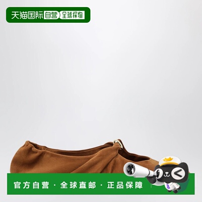 LOEWE 女士芭蕾乐福鞋 LLPF466X04SUE2530 AW2026 棕色一脚蹬