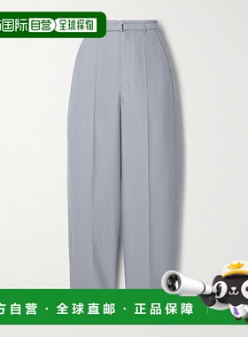 1h可退 潮奢 Lemaire 女士 腰带环休闲裤 PA1198LF414直筒裤