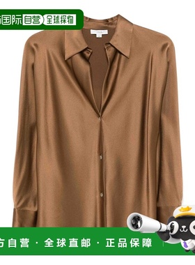 VINCE 女士外套 V055413024235 AW2024 浅棕色 Bias Ls Blouse