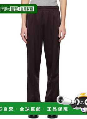 1h可退 潮奢 Needles 男士 紫色 Poly Smooth 运动裤 PU273