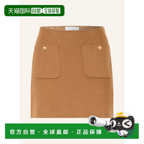 TOMMY HILFIGER 女士半身裙 100315698715000 CO 驼支付后1h可退