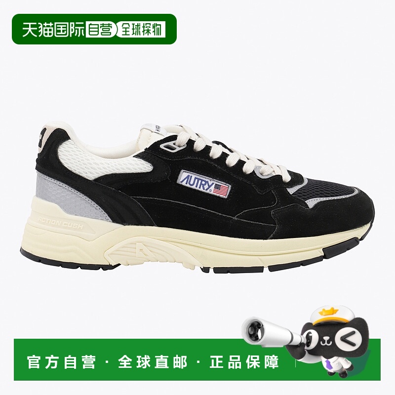 1h可退 AUTRY 男士运动鞋 HYLMUM07 AW2025 黑色 HYPERWAY LOW MA