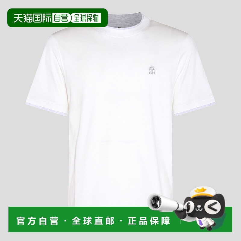 1h可退 BRUNELLO CUCINELLI 男士T恤 M0B137427GCW787 AW2024