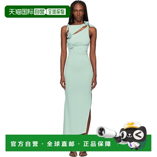 1h可退 潮奢 Coperni 女士 绿色 Flower 连衣裙 COPR44F5021