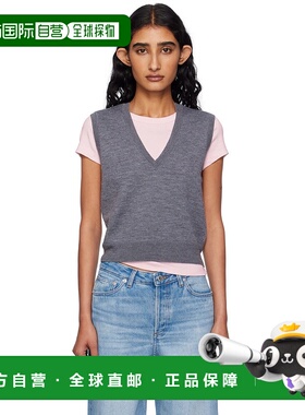 1h可退 潮奢 A.P.C. 女士 灰色 Lise 马甲 WVBEEF22329