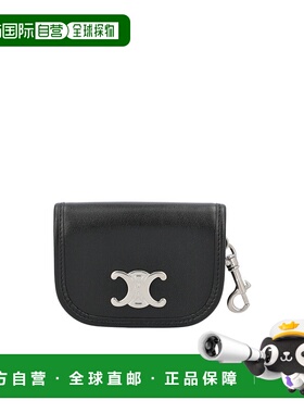 CELINE 男士钱包 10P403DQ138DI AW2025 黑色 NANO BESACE TRIOMP
