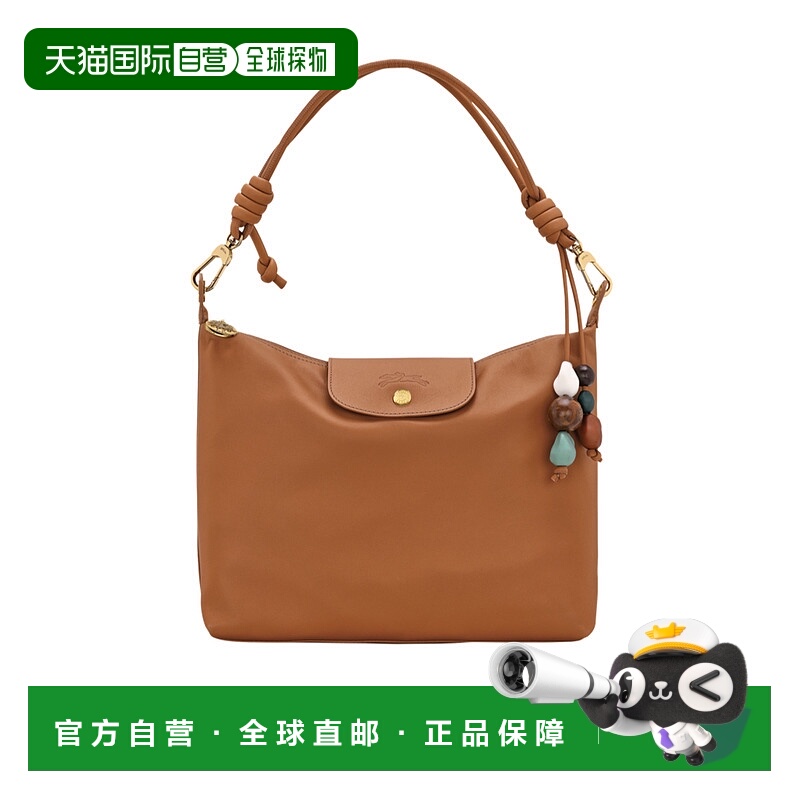 1h可退 LONGCHAMP 女士斜挎包 10189HGVM19 AW2025 棕色 Le Pliag