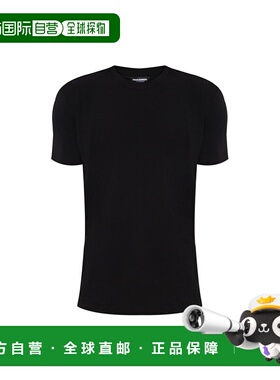 DSQUARED2 男士T恤 D9M2060700013 AW2025 黑色 T-shirt from the