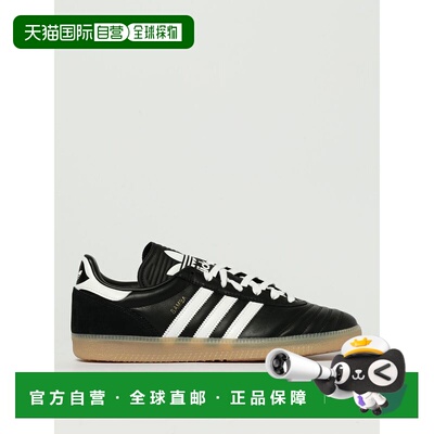 ADIDAS ORIGINALS 男士休闲鞋 JQ9056 AW2025 黑色 Samba JP 鞋