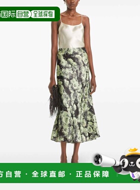 TORY BURCH 女士半身裙 165457300 SS2025 灰色 Midi skirt