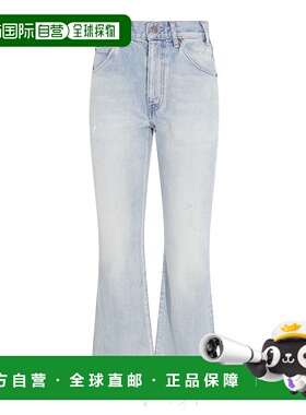 CELINE 女士牛仔裤 2N423789DFZZ8 CO 黄色 Flare dylan jeans