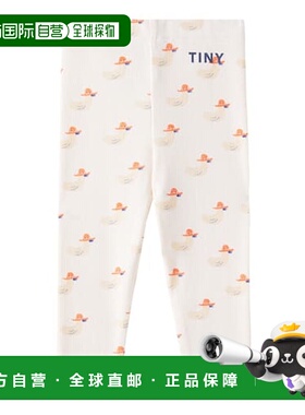 1h可退 潮奢 tinycottons 婴儿 Ducks 棉混纺针织打底裤童装