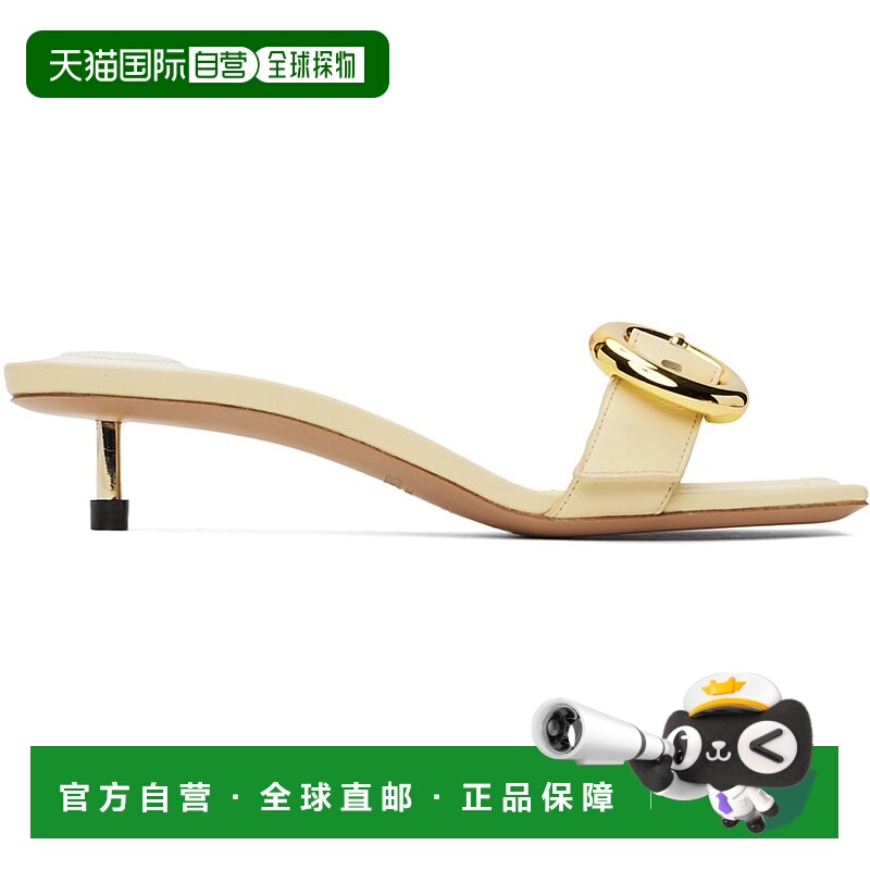 1h可退 潮奢 Jacquemus 女士 米色 Le Chouchou 系列 Les Sandale