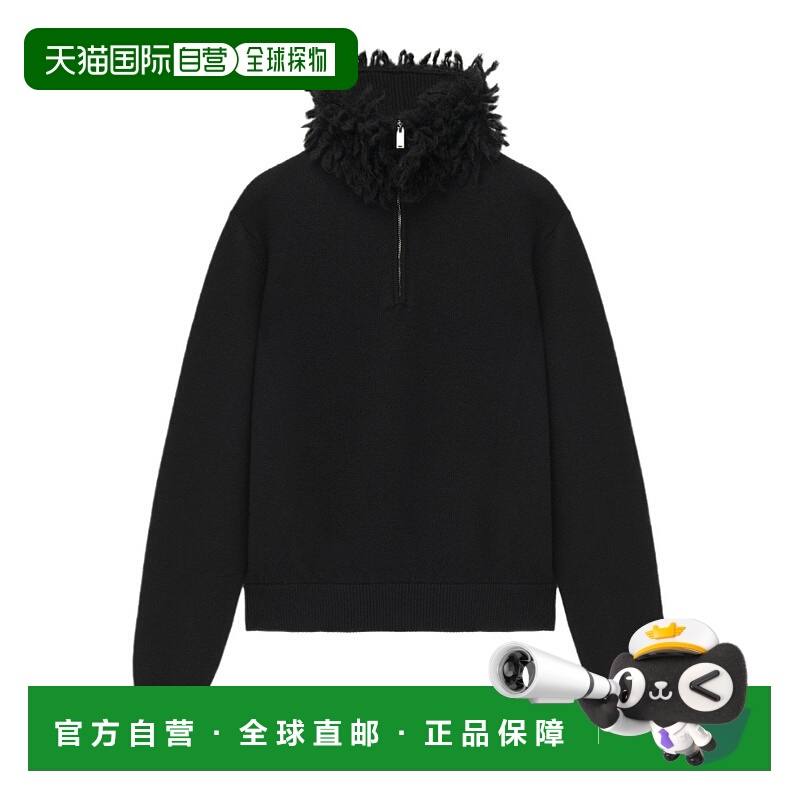 1h可退 alexander mcqueen 男士 帽衫运动夹克衫长袖半拉链