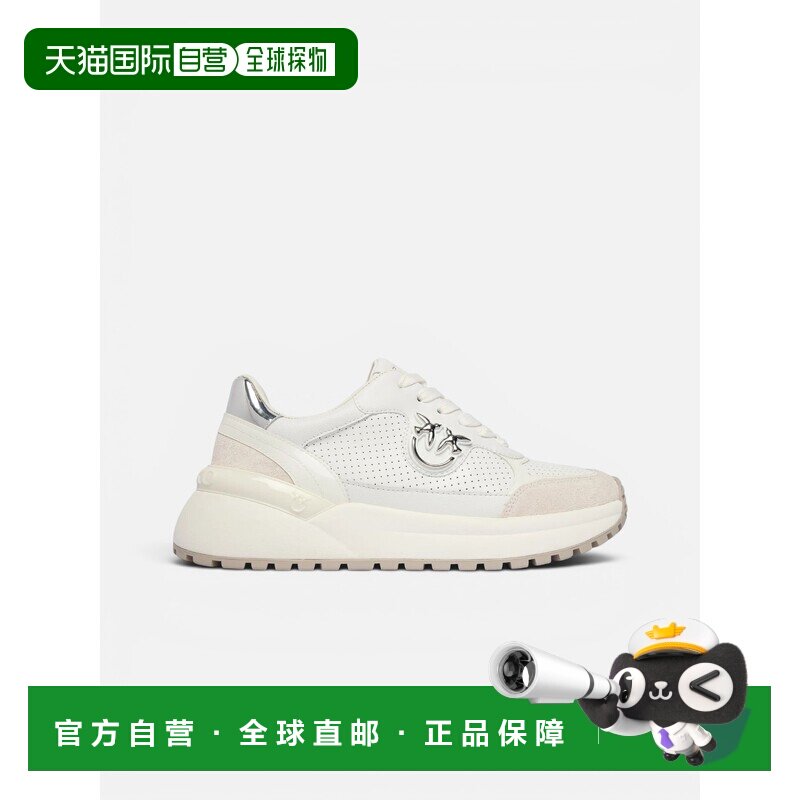 PINKO 女士运动鞋 SS0149P069Z1BZ1B SS2026 白色 PINKO GEM 15 s
