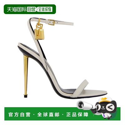 1h可退 TOM FORD 女士凉鞋 W2272LKD002G1W003 AW2025 白色