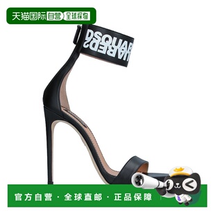 二次方 女士 凉鞋 1h可退 舒适时尚 Dsquared2 black黑色 潮奢