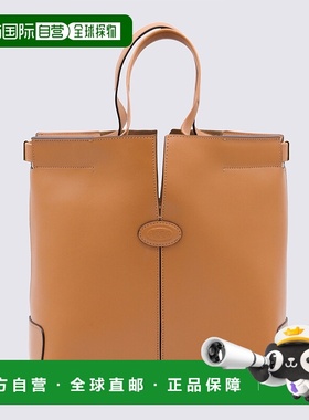 TOD'S 女士手提包 XBWDBMAT200RORS001 AW2025 棕色托特包单肩包