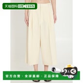女士休闲裤 RP0FP092D01AV SS2026 CELINE 白色 Trousers