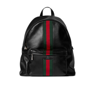 GUCCI 男士双肩包 866981AAGIG1057 SS2026 黑色 Web Trademark