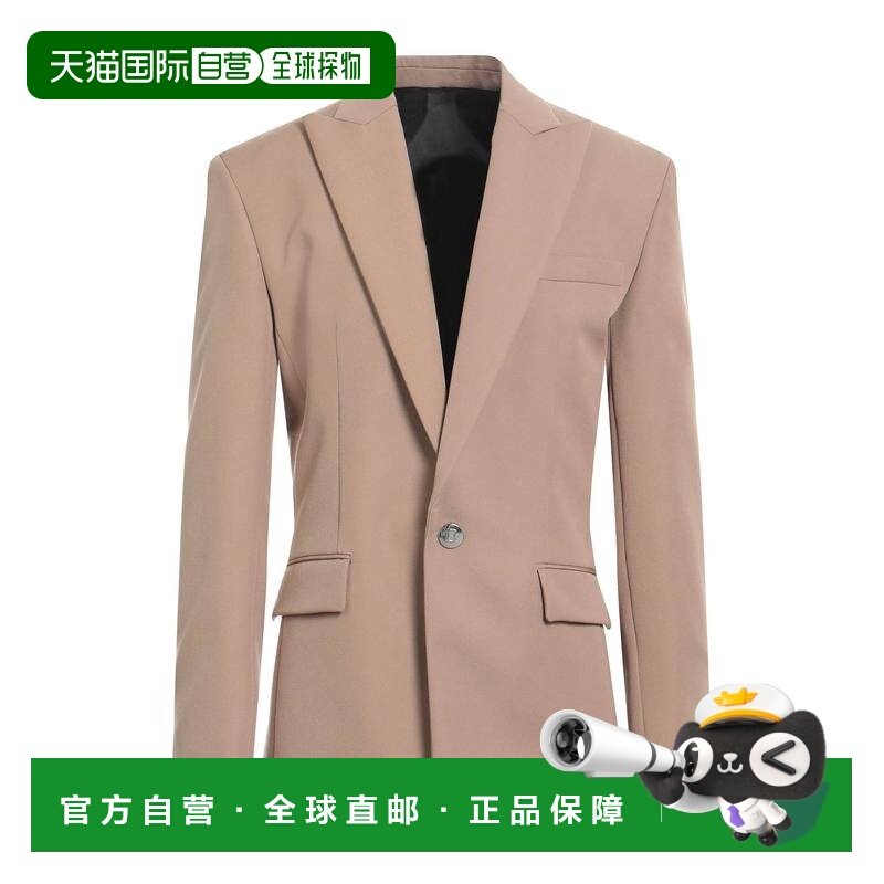 1h可退 潮奢 Balmain 巴尔曼 男士 西装外套 brown棕色 舒适时尚,男装,商务正装西服,淘宝优惠券,粉丝福利购,淘宝优惠卷