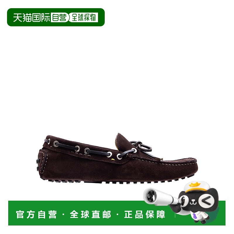 1h可退 FENDI 男士商务休闲鞋 7D0813L5LF0QR4 SS2020 棕色 徽标