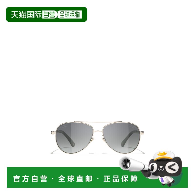 CHANEL 男士眼镜 CH4298HC395S8 CO 香奈儿 太阳镜全框灰色