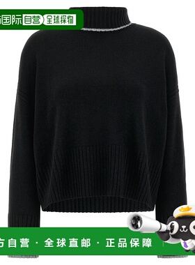PINKO 女士针织衫 105446A2Q9Z99 AW2025 黑色 Falkland Sweater