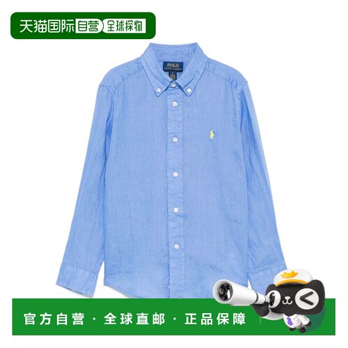 1h可退 POLO RALPH LAUREN 男童衬衫 322967600001 SS2026亚麻