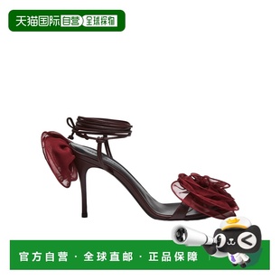 AW2024 MAGDA 529425BORDEAUX 女士凉鞋 红色 BUTRYM