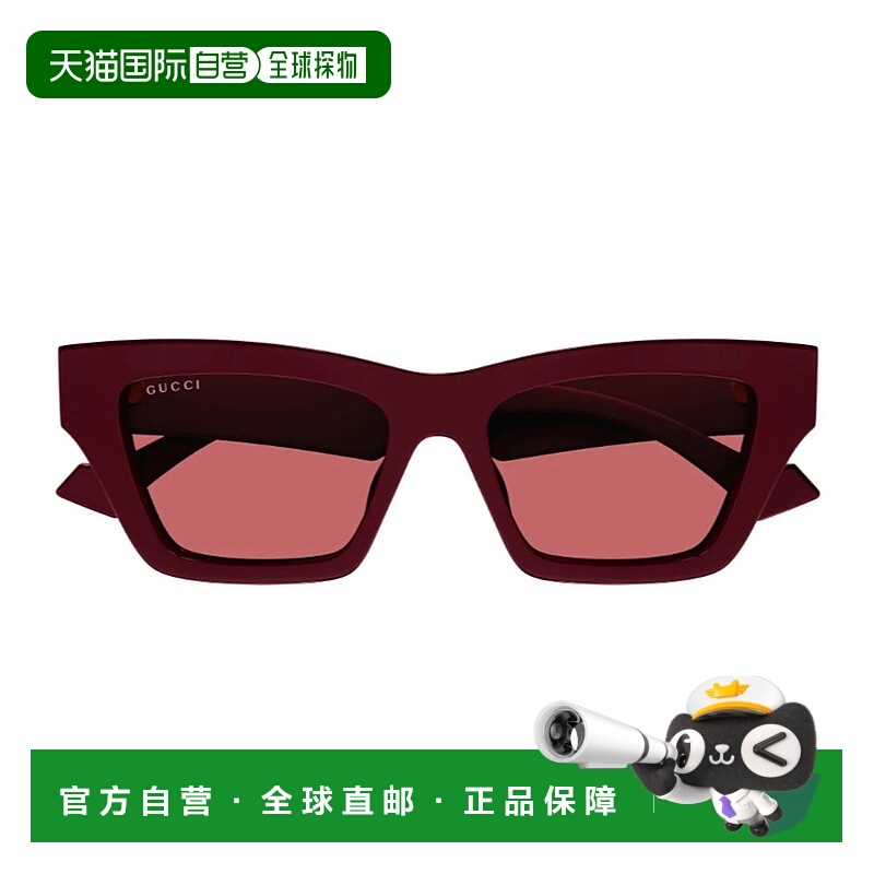 1h可退 GUCCI 女士眼镜 196Y5CD0A16847 AW2026 红色 Gucci Gg175