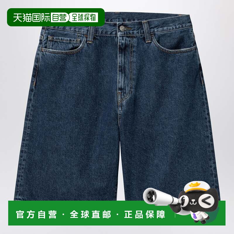 CARHARTT WIP 男士短裤 I030469DE0106 SS2026 蓝色图片