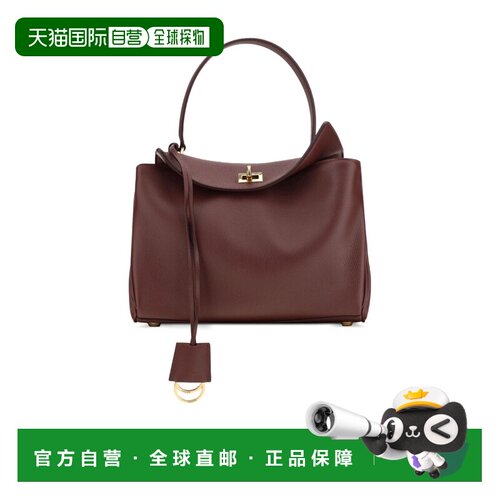 1h可退 BALENCIAGA 女士手提包 7897792AB4G2308 AW2025 红色