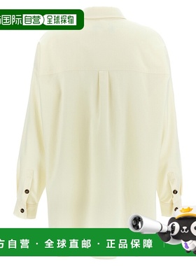 WEEKEND MAX MARA 女士衬衫 ROLF001 AW2024 白色 Cream cotton s