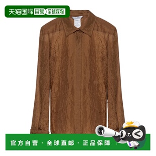 1116075106005 AW2025 棕色 MAX 衬衫 女士衬衫 长袖 MARA