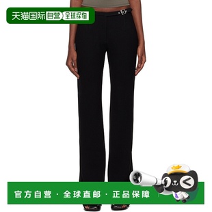 SLE Paris 长裤 Belted Sleek 黑色 女士 Georgia 潮奢 1h可退