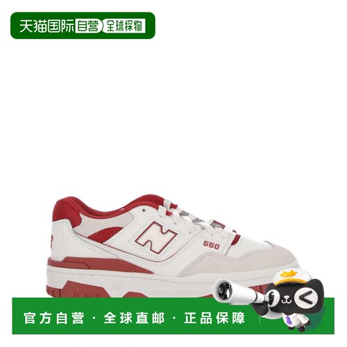 1h可退 NEW BALANCE 男童运动鞋 GSB550TFWHITERED CO 白色