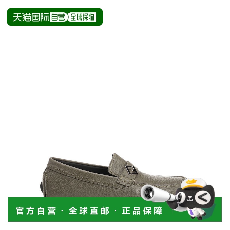 1h可退 FENDI 男士休闲鞋 7D1682F12UC SS2025 军绿色 Driver FF