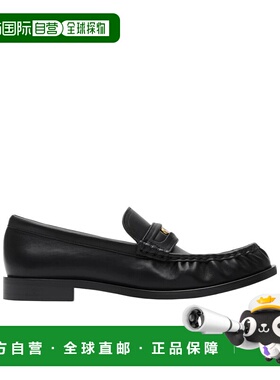 BURBERRY 女士芭蕾乐福鞋 81118681 AW2025 黑色 Cadet 乐福鞋