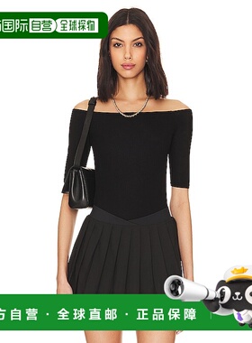 潮奢 Michael Lauren 女士 Carleton 露肩上衣 ML6918RIB针织衫