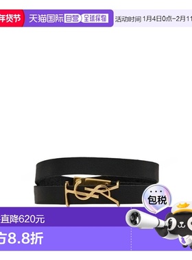 SAINT LAURENT 女士腰带 646558BL40J1000 AW2024