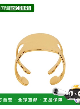 CELINE 女士手链手镯 460GN6BRA35OR AW2022 黄色 徽标手镯