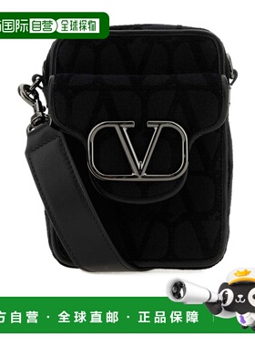 VALENTINO 男士斜挎包 3Y2B0C15PMJ0NO AW2023 黑色单肩包