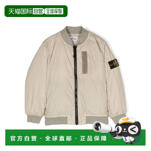STONE ISLAND 男童夹克 791640323KV0092 CO 灰色 JACKET WITH LO