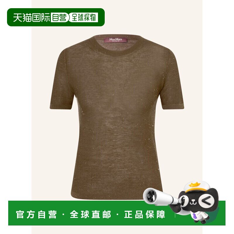 MAX MARA STUDIO 女士T恤 100296062516000 CO 军绿色