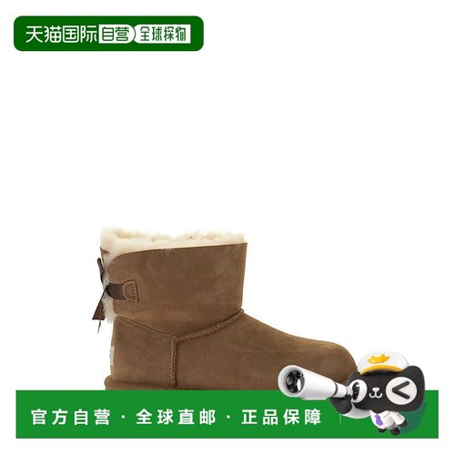 UGG 女童童靴 1017397TCHE CO 棕色 迷你 Bailey II Bow 靴子皮鞋