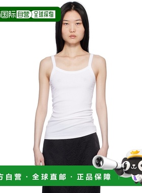 1h可退 潮奢 Filippa K 女士 白色 Fine Rib 背心 28498吊带