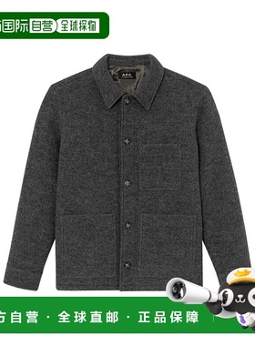 A.P.C. 男士外套 WVBEHH32029PLA AW2025 灰色 A.P.C.  Shirts